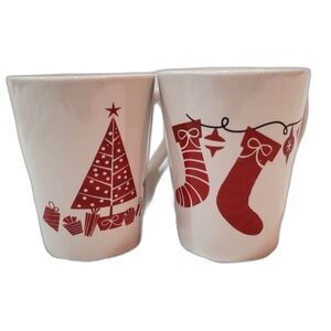 California Pantry 2009 Christmas Mugs Set of Two